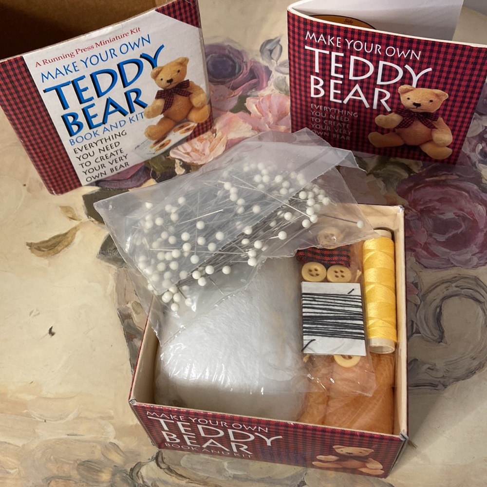 Make your own Teddy Bear kit vintage 1995 - Picture 5 of 8